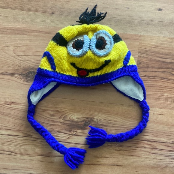 Minion Crocheted Hat - Picture 1 of 6